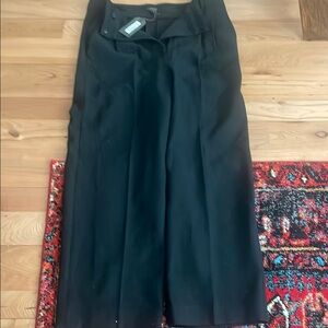 All Saints Sammy Black Wide-Leg Trousers